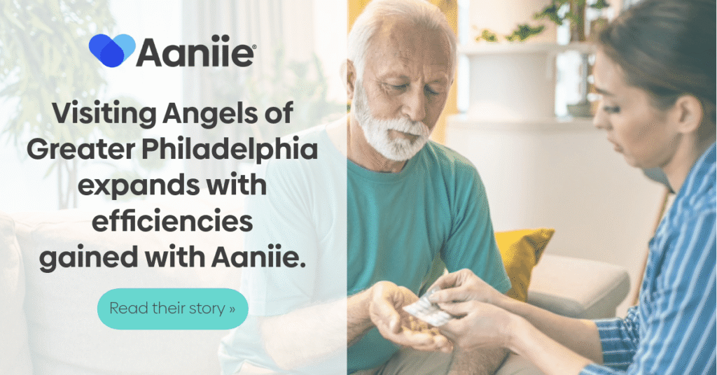 Visiting Angels of Greater Philadelphia expands with efficiencies gained with Aaniie.