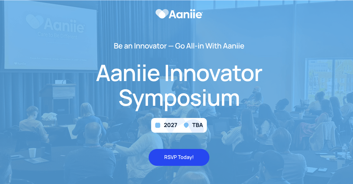 Aaniie Innovator User Conference for Home Care Software Users