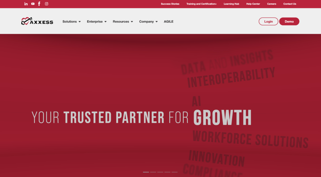 Axxess Homepage