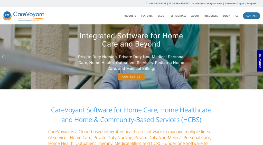 CareVoyant Homepage