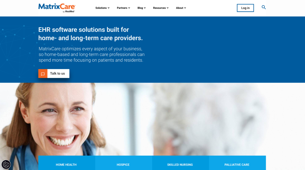 MatrixCare Homepage