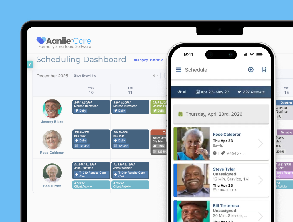 Scheduling Dashboard